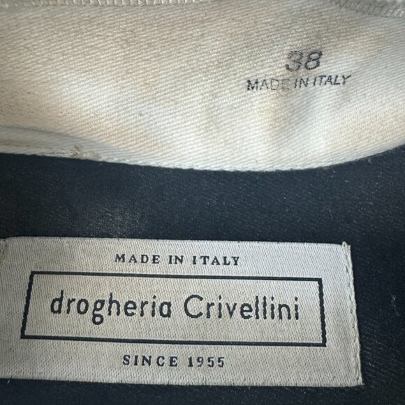 Drogheria Crivellini Home  Limited Square Toe White Niger, Size 38 - Picture 14 of 14